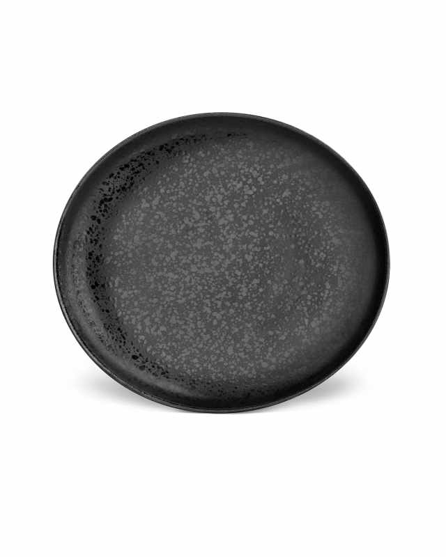 Alchimie Black Dinner Plate